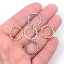 Key Rings Unique Open Embossed DIY Projects 1.2 x 12mm - $2.99