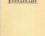 Hexagon House Restaurant Dinner Menu Guerneville California 1960&#39;s Gay R... - £62.85 GBP