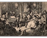 Mozart At The Tribunale Di Maria Theresia Unp DB Cartolina Y12 - $7.13