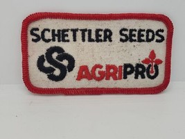 Schettler Seeds Agripro Embroidered Patch 3.75&quot; X 2&quot; Vintage Farm Agricu... - $9.79