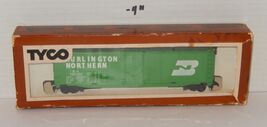 Vintage Tyco Train HO Scale Burlington Northern 50' Plug Door Green Box ... - $29.65