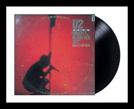 Bono Signed Autographed U2 &quot;Under the Blood Red Sky&quot; Record Album - £237.24 GBP