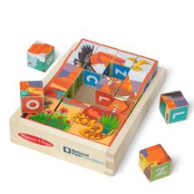 Melissa &amp; Doug National Parks Alphabet &amp; Animals 24-Piece Cube Puzzle (E... - £13.82 GBP