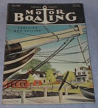 Yachtsmen Motor Boating Magazine June 1950 - £7.86 GBP