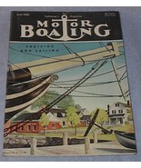 Yachtsmen Motor Boating Magazine June 1950 - $182.78 MXN