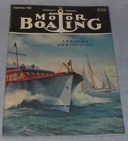 Primary image for Yachtsmen Magazine Motor Boating September 1950 