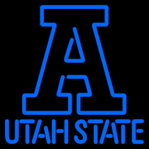 NCAA Utah State Aggies Logo Neon Sign - £558.74 GBP