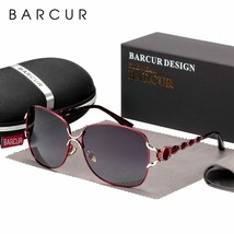 BARCUR New Shades Fashion Sun Glasses for Women Polarized Sunglasses Women - £20.86 GBP
