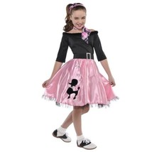 Miss Sock Hop Costume Girls Small 4-6 Out of package - $24.74