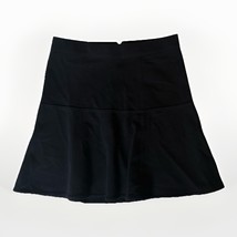 Madewell Wavelength Black Skirt Womens Small Skater A Line Stretch Fit F... - $29.70