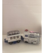 Fisher Price GeoTrax Silver Bullet Highland Scenic Line Train NO Remote ^ - $15.00