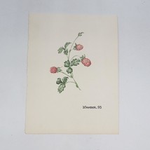 Watercolor Painting Red Roses 4&quot;x6&quot; Colorful - $39.59