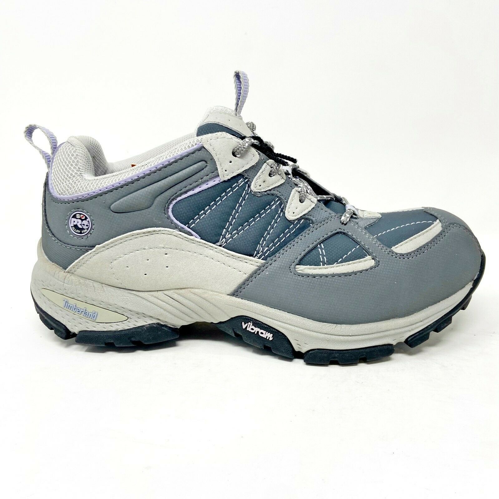 Timberland Pro Willow Trail ESD Alloy Safety Toe Gray Womens Wide Boots ... - $39.95