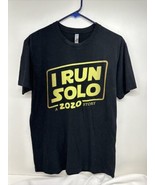 I Run Solo A 2020 Story Men’s T Shirt Med Black Gold - £19.50 GBP