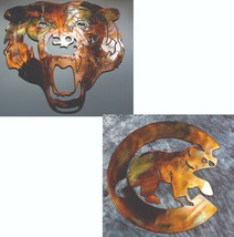 Chicago Bears &amp; Cubs Combo Metal Wall Art - £45.53 GBP