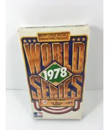 1978 World Series: New York Yankees vs. Los Angeles VHS New and Sealed - £30.24 GBP
