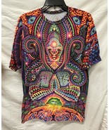 ACID MATH Neon Boho Short Sleeve T-Shirt Shirt Large - $212.94 MXN