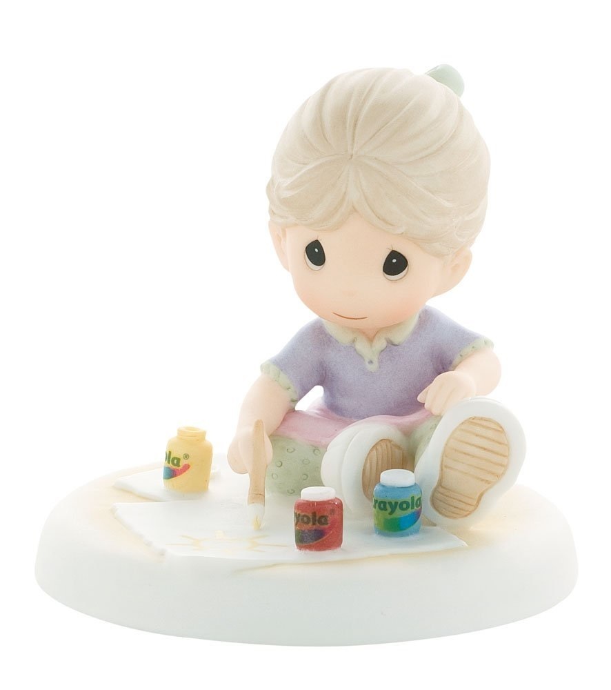 Precious Moments Crayola Collection "You Brighten My Day" Girl Figurine - $44.55