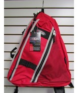 Messenger Sling Body Bag Backpack RED New School Pack Big Sport Day Hike... - $33.60 CAD