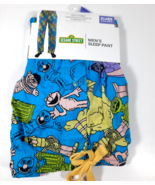 Men&#39;s Sesame Street Characters Lounge Sleep Pants 2X-Large 2XL 44-46 NEW - £10.40 GBP