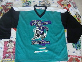 ROBBY GLATZ Power Ice Skating Hockey Jersey Men&#39;s Size XL - £17.63 GBP