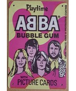 Playtime ABBA Bubble Gum with Picture Cards metal hanging wall sign - £19.05 GBP