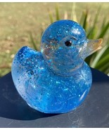Blue Glitter Duck, Duck, Blue Duck, Resin Art, Blue, Glitter, With Gift Box - €17,29 EUR