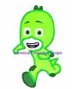 Gecko PJ Masks  Machine Embroidery APPLIQUE GET INSTANT  DOWNLOAD RIGHT ... - €3,45 EUR
