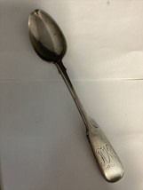 Antique 1922 Russian Solid 875 Silver Teaspoon Spoon Fiddleback Style 5.75” - £50.69 GBP