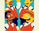 The Simpsons Be Sharps Limited Silk Screen Poster Print Art 12x24 Mondo ... - $84.90