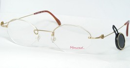 Vintage Menrad Mod. 1471 600 Gold Unique Eyeglasses Glasses Frame 47-19-140mm - £55.92 GBP