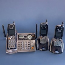 PANASONIC KX-TGA550M 5.8 GHZ CORDLESS Phone 3 HANDSET KX-TG5576M KX-TGA552M - $39.55