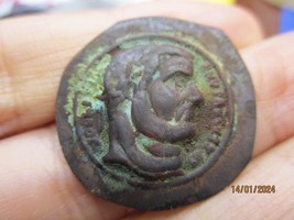 DECORATIVE plaque ROMAN in copper, probably for jewelry? - $39.67
