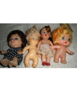 Vintage Dolls (Late 1950&#39;s)- 4 Vintage small dolls from the 50&#39;s - $8.21 CAD