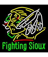 NCAA Fighting Sioux Neon Sign - £557.01 GBP