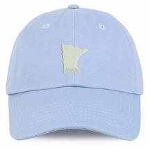 Trendy Apparel Shop Youth Minnesota State Unstructured Cotton Baseball Cap - Bab - £16.11 GBP