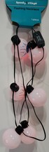 Spooky Village Halloween 6 Eyeballs Battery Operated Flashing Necklace - $13.85