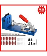 Pocket Hole Jig Kit for Precision Wood Joinery - Complete System Set - $1,174.57 MXN