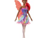 Barbie Dreamtopia Fairy Doll, 12-inch, with Pink Hair, Light Pink Legs &amp;... - £7.86 GBP