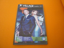 James Bond 007 Spectre Daniel Craig Cinema Movie Program Leaflet from Gr... - $20.00
