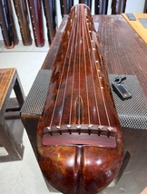 Guqin Banana leaf style 7 strings zither old fir handmade Chinese string... - $999.00