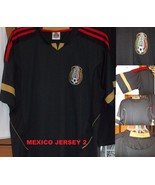 Mexico short sleeve soccer jersey Black Mexico Soccer Jersey  Soccer Jer... - £22.09 GBP