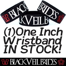 Three (3) of Black Veil Brides Wristbands for BVB Music Fans - Wide Bracelets - £7.94 GBP