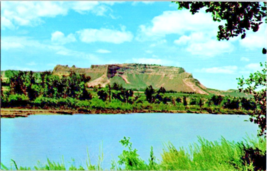 Postcard Nebraska Scottsbluff Nat. Monument North Platte River 5.5 x 3.5 In - £3.87 GBP