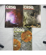 Lot of 3 CRSQ Magazines Creation Research Society Quarterly 2007 &amp; 2008 - $9.85