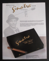 1998 Frank Sinatra Cigar Felipe Gregorio Tobacco Vintage Magazine Cut Print Ad - £6.28 GBP