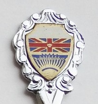Collector Souvenir Spoon Canada BC Campbell River Coat of Arms Flag - £3.97 GBP