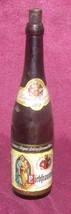 vintage glass bottle alcohol {wine bottle--empty} - $12.87