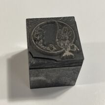 Vintage Printing block Coral club western Roping Cartoon 3/4” x 3/4” - €7,99 EUR