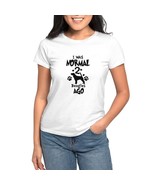 I WAS NORMAL 2 BEAGLES AGO Women&#39;s Value T-Shirt - $41.03 CAD